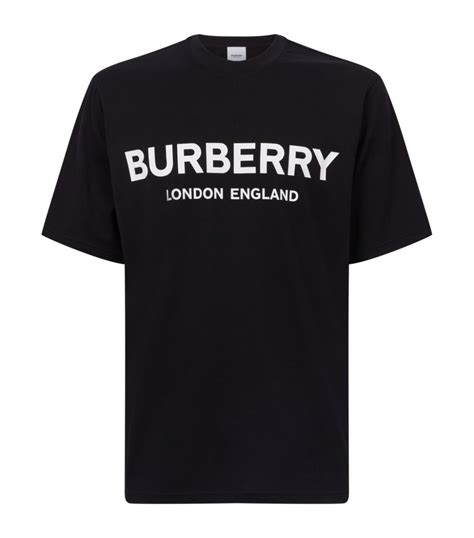 burberry black t shirt with stripe|Burberry black shirt price.